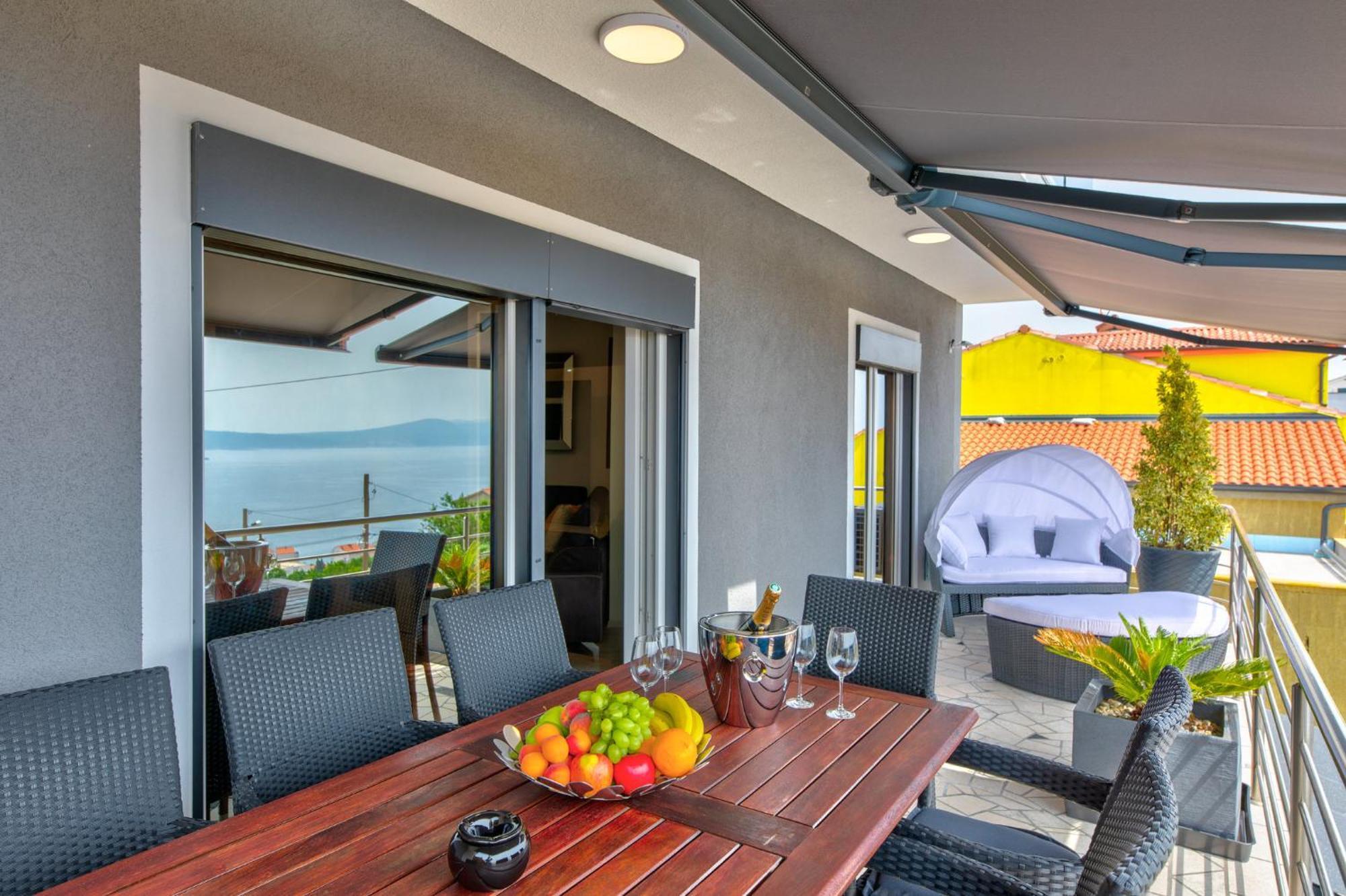 Villa Vivien Crikvenica Kamer foto