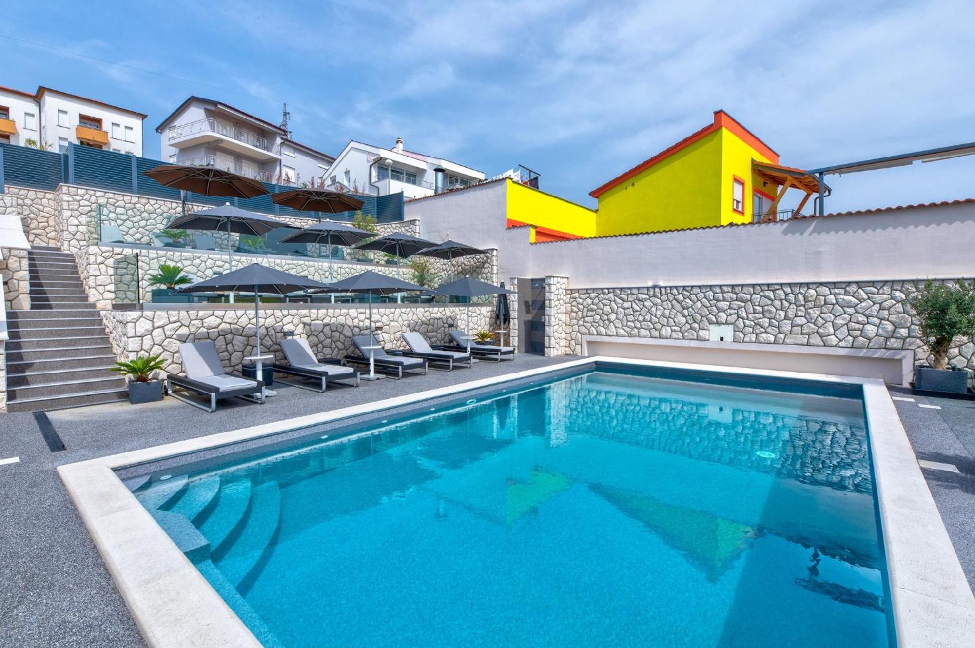 Villa Vivien Crikvenica Buitenkant foto